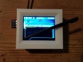 Raspberry Pi Zero (W) 2.4 Dokunmatik Ekranlı Konut (Mini Pc)  Raspberry Pi Zero (W) Gehäuse Mit 2,4 Dokunmatik Ekran (Mini Pc) Plastik Aparat - 3
