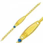 Altın Çocuk Bileklik Lazerle İsim Yazılır - 1