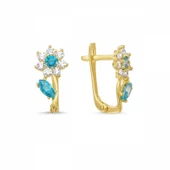 Altın Çocuk J Küpe - 1