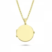 Altın Resimli Kolye Doç Zincirli thumbnail 1