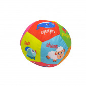 Oyuncak Bez Top Hayvan figürlü Çıngıraklı 20 Cm - 1