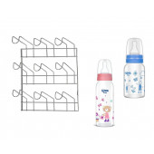 BİBERON KURUTUCU ASKI DUVAR MONTE 19x12x24cm - 1