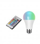 Global Kumandalı RGB Ampul - Renkli ve Kontrollü Aydınlatma Deneyimi - 2