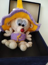 Kutu Cücesi Amigurumi Organik Oyuncak - 1