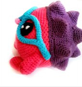 Kikiroki Kirpi Amigurumi Organik Oyuncak - 2