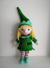 Yılbaşı Cücesi Amigurumi Organik Oyuncak - 1