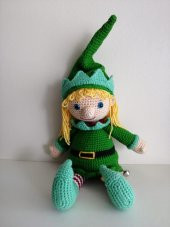 Yılbaşı Cücesi Amigurumi Organik Oyuncak - 2
