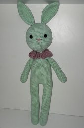 Tavşan Kitty Amigurumi Organik Oyuncak - 1