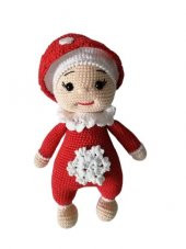 Ecrin Bebek Amigurumi Organik Oyuncak - 1