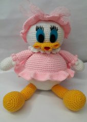 Duffy Duck Amigurumi Organik Oyuncak - 3