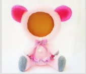 Ayıcıklı Çerçeve Amigurumi Organik Oyuncak - 2