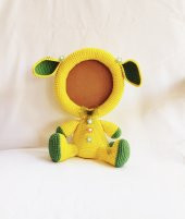 Tavşan Çerçeve Amigurumi Organik Oyuncak - 1