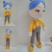 Masal Bebek Amigurumi Organik Oyuncak - 1