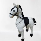 Rüzgar At Amigurumi Organik Oyuncak - 1