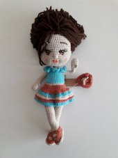 Yasemin Bebek Amigurumi Organik Oyuncak - 1