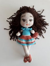 Yasemin Bebek Amigurumi Organik Oyuncak - 2