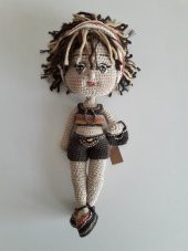 Çılgın Bediş Bebek Amigurumi Organik Oyuncak - 1