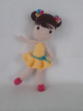 Chole Bebek Amigurumi Organik Oyuncak - 1