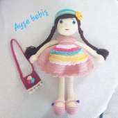 Ayşe Bebiş Amigurumi Organik Oyuncak - 1