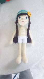 Ayşe Bebiş Amigurumi Organik Oyuncak - 4