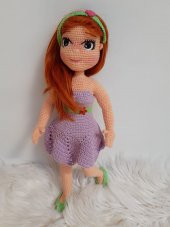 Vasilisa Bebek Amigurumi Organik Oyuncak - 2