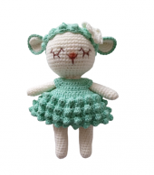 Kuzu Mişa Amigurumi Organik Oyuncak - 1