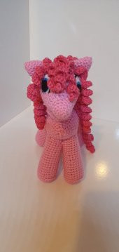 My Little Pony Pinkie Pie Amigurumi Organik Oyuncak - 1