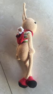 Sevimli Karınca Amigurumi Organik Oyuncak - 2