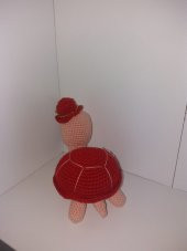 Şapkalı Sevimli Tosbik Amigurumi Organik Oyuncak thumbnail 5