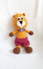 Bay Kunduz Amigurumi Organik Oyuncak - 2