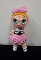 Lol Sis Swing Dol Amigurumi Organik Oyuncak - 1