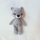 Miniş Sevimli Ayıcık Amigurumi Organik Oyuncak - 1