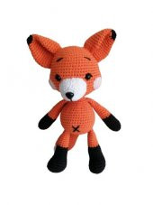 Miniş Tilki Amigurumi Organik Oyuncak - 1