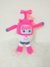 Harika Kanatlar Dizzy Amigurumi Organik Oyuncak - 2
