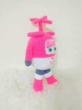 Harika Kanatlar Dizzy Amigurumi Organik Oyuncak - 4