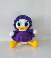 Vak Vak Ördek Amigurumi Organik Oyuncak - 1
