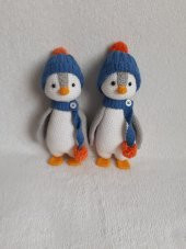 Penguen Pengu Amigurumi Organik Oyuncak - 2