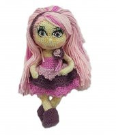 Şeker Kız Amigurumi Organik Oyuncak - 1