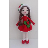 Kikona Çiçeği Bebek Amigurumi Organik Oyuncak - 1
