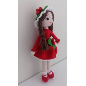 Kikona Çiçeği Bebek Amigurumi Organik Oyuncak - 3