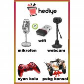 J-TECH GX319 i5 3470 16GB RAM 1TB+256GB SSD R7-240/4GB E.Kartı 24" FHD Wi-Fi Oyuncu Bilgisayarı thumbnail 2