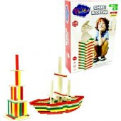 Playwood Kutuda Ahşap 100 Parça Sihirli Blokl Ony-358 - 1