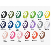 Silikon Kordon Kayış Mi Band 3 - Mi Band 4 Akıllı Bileklik Uyumlu - 2