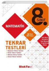 8. Sınıf Matematik Tekrar Testleri Blok Test Yayınları - 1