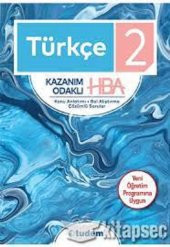2. Sınıf Türkçe Kazanım Odaklı HBA Tudem Yayınları - 1