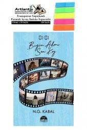 01:01 Bugün Adımı Sen Koy N.G.Kabal 335 Sayfa Karton Kapak 1 Adet Fosforlu Transparan Kitap Ayraç 1 Paket - 1