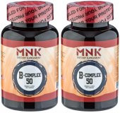 Mnk Vitamin B Complex 50 2x120 Tablet B Vitamini Kompleks - 1