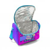 Coral High Kids Mor Pembe Mavi Simli K-Pop Desenli Thermo Beslenme Çantası 11849 - 4