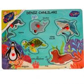 Playwood Ahşap Tutmalı Deniz Canlıları Ony-331/332 - 3