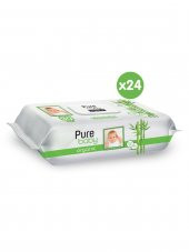 Pure Baby Organik Bambu Özlü Islak Havlu 24x90 (2160 Yaprak) - 2